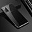 Silikon Schutzhülle Ultra Dünn Tasche Flexible Hülle Durchsichtig Transparent N03 für Samsung Galaxy Note 20 5G Schwarz