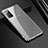 Silikon Schutzhülle Ultra Dünn Tasche Flexible Hülle Durchsichtig Transparent N03 für Samsung Galaxy Note 20 5G Silber