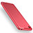 Silikon Schutzhülle Ultra Dünn Tasche Silikon für Xiaomi Mi 5S Rot