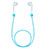 Silikon Sportgurt Anti-Lost Tether Gurt C01 für Apple AirPods Blau