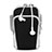 Sport Armband Handytasche Sportarmband Laufen Joggen Universal B24 Schwarz