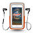 Sport Armband Handytasche Sportarmband Laufen Joggen Universal Orange