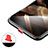 Staubschutz Stöpsel Passend Lightning USB Jack H02 für Apple iPhone 11 Pro Rot