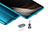 Staubschutz Stöpsel Passend USB-C Jack Type-C Universal H03 für Apple iPad Air 5 10.9 (2022) Dunkelgrau