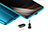 Staubschutz Stöpsel Passend USB-C Jack Type-C Universal H03 für Apple iPad Air 5 10.9 (2022) Schwarz