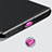 Staubschutz Stöpsel Passend USB-C Jack Type-C Universal H08 Pink