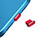 Staubschutz Stöpsel Passend USB-C Jack Type-C Universal H14 Rot