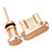 Staubschutz Stöpsel Passend USB Jack Android Universal Rosegold