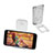 Tablet Halter Halterung Universal Tablet Ständer T22 für Apple iPad Mini Klar