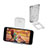 Tablet Halter Halterung Universal Tablet Ständer T22 für Asus ZenPad C 7.0 Z170CG Klar