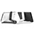 Tablet Halter Halterung Universal Tablet Ständer T23 für Huawei MediaPad M2 10.1 FDR-A03L FDR-A01W Weiß