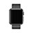 Uhrenarmband Milanaise Band für Apple iWatch 3 42mm Schwarz