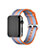 Uhrenarmband Milanaise Band für Apple iWatch 4 44mm Orange