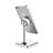Universal Faltbare Ständer Handy Stand Flexibel Silber