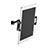 Universal Faltbare Ständer KFZ Halter Halterungung Rücksitz Tablet Halter Halterung B01 für Huawei MediaPad T3 8.0 KOB-W09 KOB-L09 Schwarz