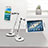Universal Faltbare Ständer Tablet Halter Halterung Flexibel H01 für Samsung Galaxy Tab 4 7.0 SM-T230 T231 T235