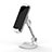 Universal Faltbare Ständer Tablet Halter Halterung Flexibel H05 für Apple iPad Mini 3 Weiß
