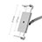 Universal Faltbare Ständer Tablet Halter Halterung Flexibel K01 für Huawei MediaPad T3 8.0 KOB-W09 KOB-L09