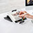 Universal Faltbare Ständer Tablet Halter Halterung Flexibel K06 für Samsung Galaxy Tab 4 7.0 SM-T230 T231 T235