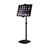 Universal Faltbare Ständer Tablet Halter Halterung Flexibel K09 für Amazon Kindle Oasis 7 inch Schwarz