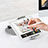 Universal Faltbare Ständer Tablet Halter Halterung Flexibel K10 für Samsung Galaxy Tab 4 8.0 T330 T331 T335 WiFi