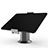 Universal Faltbare Ständer Tablet Halter Halterung Flexibel K12 für Apple iPad Mini 5 (2019) Grau