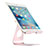 Universal Faltbare Ständer Tablet Halter Halterung Flexibel K15 für Asus ZenPad C 7.0 Z170CG Rosegold