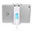Universal Faltbare Ständer Tablet Halter Halterung Flexibel T39 für Apple iPad Mini 3 Weiß