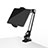 Universal Faltbare Ständer Tablet Halter Halterung Flexibel T43 für Apple iPad Pro 12.9 (2018) Schwarz