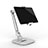 Universal Faltbare Ständer Tablet Halter Halterung Flexibel T44 für Huawei MediaPad T3 7.0 BG2-W09 BG2-WXX Silber