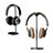 Universal Ständer Ohrhörer Headset Kopfhörer Stand H01 Schwarz