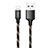 USB Ladekabel Kabel 25cm S03 für Apple iPad 10.2 (2020)