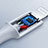 USB Ladekabel Kabel C02 für Apple iPhone 11 Weiß