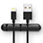 USB Ladekabel Kabel C02 für Apple iPhone SE (2020) Schwarz