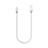 USB Ladekabel Kabel C06 für Apple iPad Pro 11 (2018) Weiß