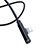 USB Ladekabel Kabel D07 für Apple iPad 10.2 (2020) Schwarz