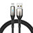 USB Ladekabel Kabel D09 für Apple iPhone 12 Schwarz