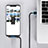 USB Ladekabel Kabel D11 für Apple iPhone 5S Schwarz