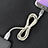 USB Ladekabel Kabel D13 für Apple iPhone 14 Plus Silber