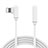 USB Ladekabel Kabel D22 für Apple iPhone 8 Plus Weiß