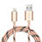 USB Ladekabel Kabel L10 für Apple iPhone 13 Pro Max Gold