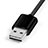 USB Ladekabel Kabel L13 für Apple iPad 4 Schwarz