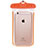 Wasserdicht Unterwasser Handy Schutzhülle Universal W01 Orange