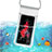 Wasserdicht Unterwasser Handy Tasche Universal W06 Silber