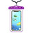 Wasserdicht Unterwasser Handy Tasche Universal W08 Violett