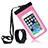 Wasserdicht Unterwasser Schutzhülle Tasche Universal W04 Rosa