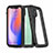 Wasserdicht Unterwasser Silikon Hülle Handyhülle und Kunststoff Waterproof Schutzhülle 360 Grad Ganzkörper Tasche für Apple iPhone 12 Mini Schwarz