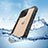 Wasserdicht Unterwasser Silikon Hülle Handyhülle und Kunststoff Waterproof Schutzhülle 360 Grad Ganzkörper Tasche für Apple iPhone 12 Pro