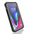Wasserdicht Unterwasser Silikon Hülle Handyhülle und Kunststoff Waterproof Schutzhülle 360 Grad Tasche W01 für Apple iPhone 11 Pro Max Schwarz