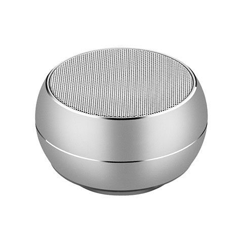 Bluetooth Mini Lautsprecher Wireless Speaker Boxen Silber